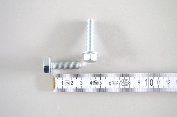 Sperrzahnschr. M8x30vz 8.8 Sechskant