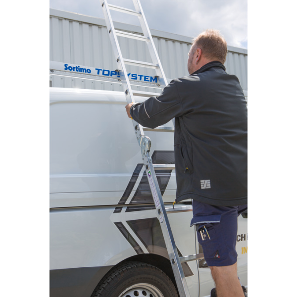 TopSystem Aluminium Klappleiter 3000 mm – Bild 4