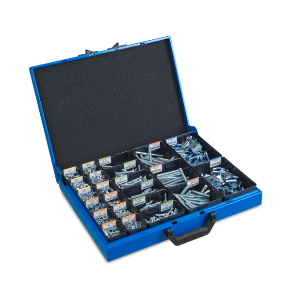 Metallkoffer KM 321 inkl. 23 Insetboxen H63 – Bild 3