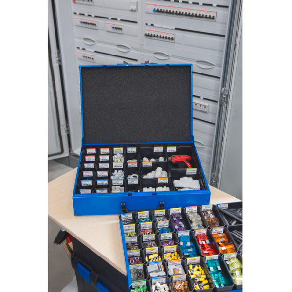 Metallkoffer KM 332 inkl. Insetboxenset H31 und H63 – Bild 4