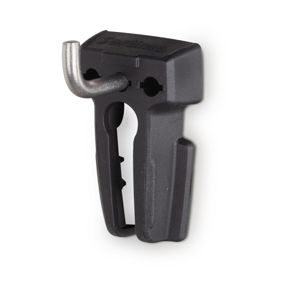 Werkzeugeinzelhaken 40 Aluminium Seitenwand
