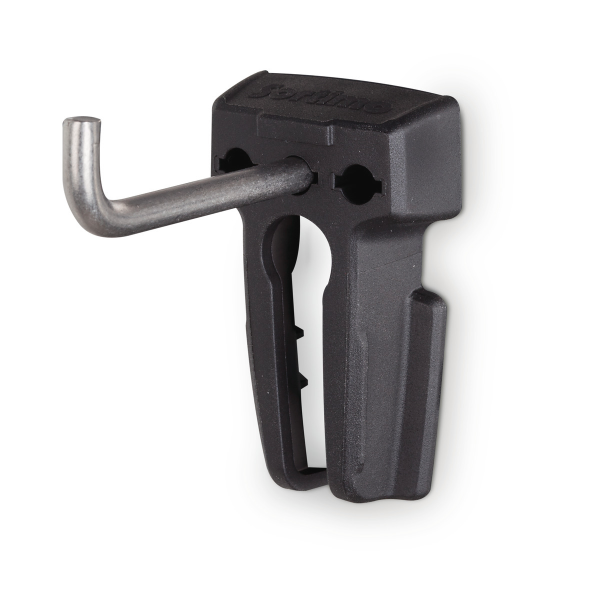 Werkzeugeinzelhaken 66 Aluminium Seitenwand
