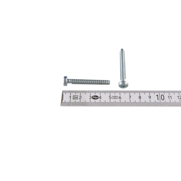 Schraube f. Thermopl. 6x45vz Linsenk, Tx