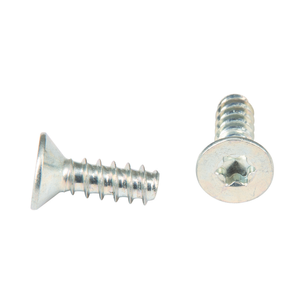 Schraube für Kunstst. 6x18 VZ Senkk Torx