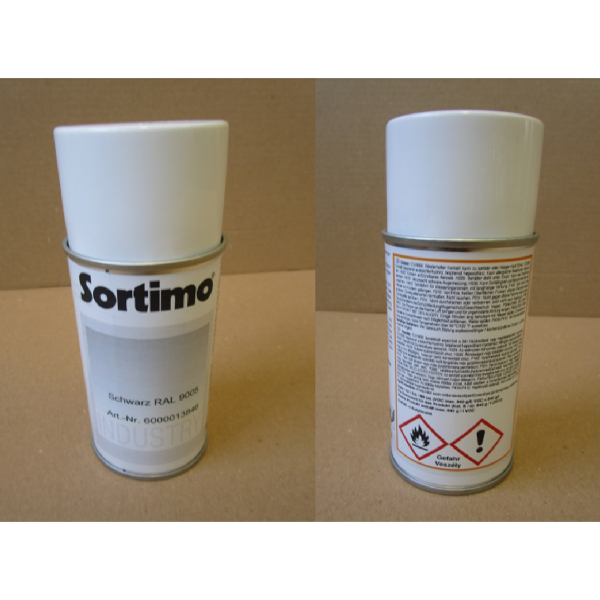 Spraydose 150ml Schwarz RAL9005