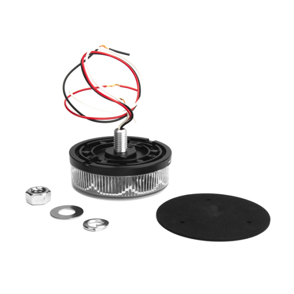 LED Kennleuchte gelb 12-24V Mini B23 – Bild 2