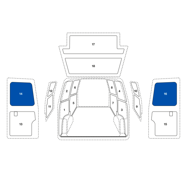 SET VWNT25,H1,Flügeltür oben (14,16)
